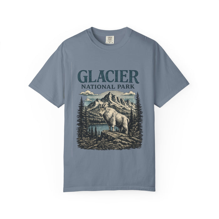 Glacier National Park Shirt | Mountain Goat Tee | First Rise Outfitters