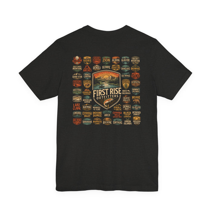 National Parks Fishing Shirt | Vintage Fly Fishing Tee | First Rise Outfitters