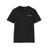 Adventure Awaits Vintage Camping T-Shirt | Retro Mountain Hiking Tee | Outdoor Adventure Graphic Shirt in Black