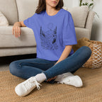 Moonlit Mountain Landscape T-Shirt