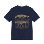 Cutthroat Trout Anatomy T-Shirt | Vintage Fly Fishing Shirt | Native Trout Field Guide Tee — thumbnail 4
