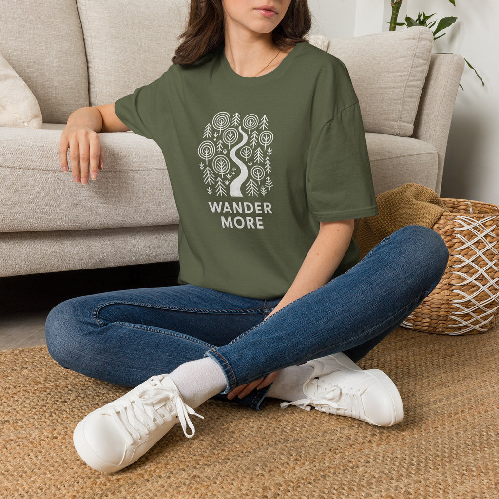 Winding Path Through Forest T-Shirt