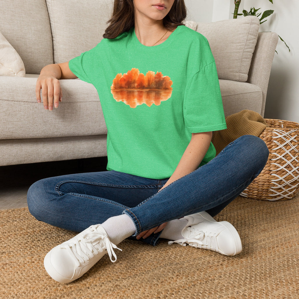 Autumn Lake Reflection T-Shirt