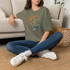 Climber on cliff T-Shirt