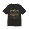 Cutthroat Trout Anatomy T-Shirt | Vintage Fly Fishing Shirt | Native Trout Field Guide Tee in Black Heather