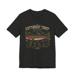 Cutthroat Trout Anatomy T-Shirt | Vintage Fly Fishing Shirt | Native Trout Field Guide Tee — thumbnail 1