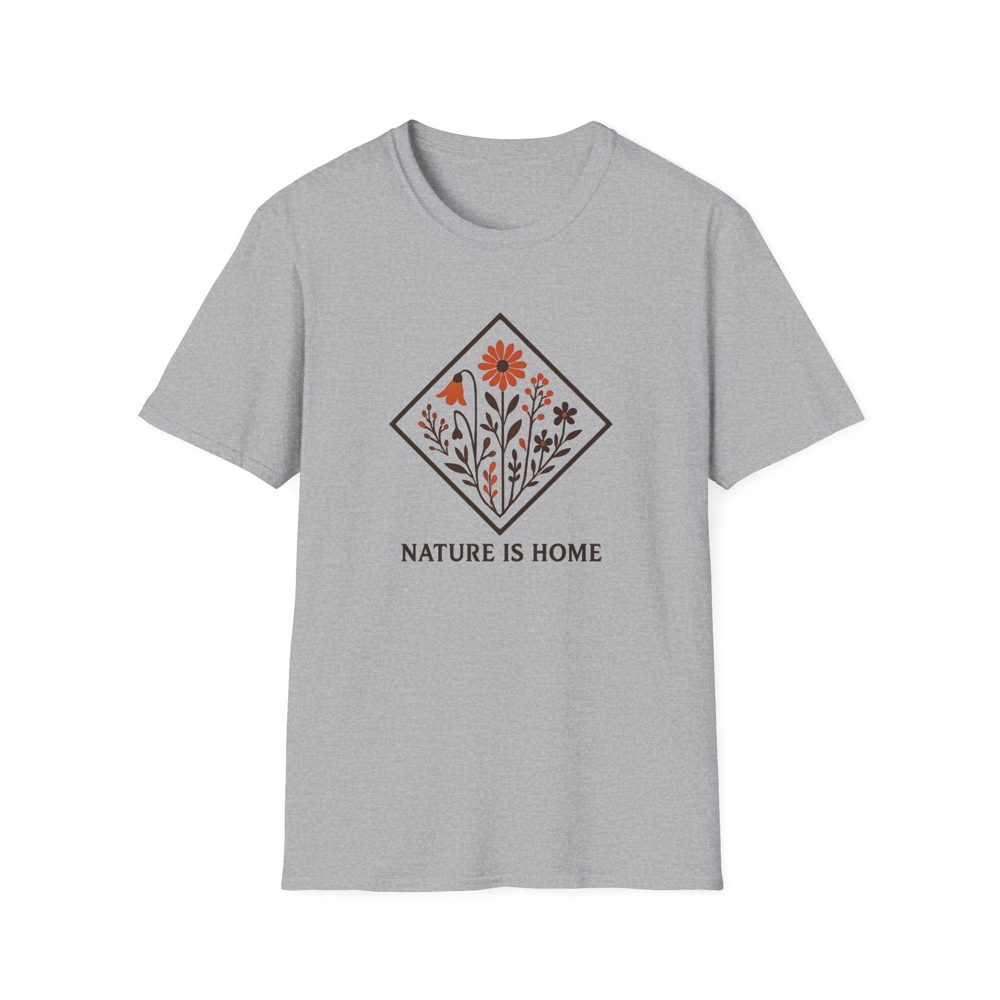 Floral Nature Artwork T-Shirt