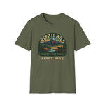 Keep It Wild Mountains T-Shirt | Outdoor Nature Conservation Graphic Tee — thumbnail 3