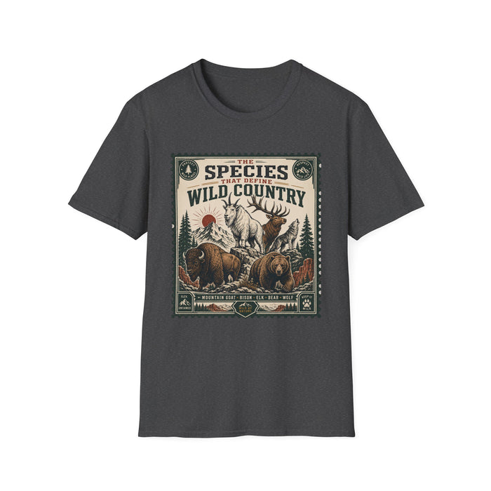 Wild Country Species Tee | Wildlife Heritage Graphic Shirt