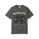 Madison River Montana T-Shirt | Vintage River Mileage Fly Fishing Tee — thumbnail 5