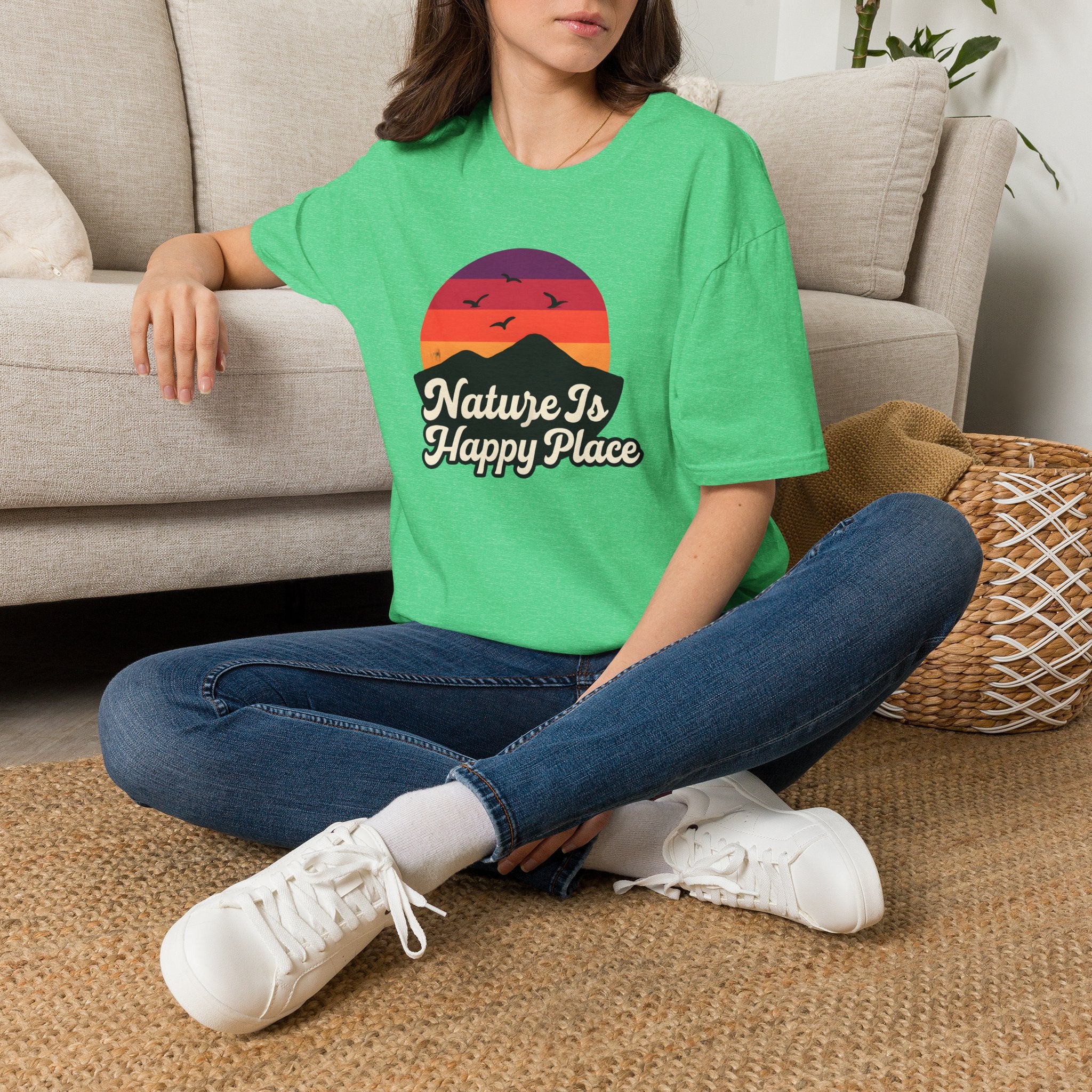 Sunset Over Mountains T-Shirt