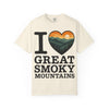 I Heart Great Smoky Mountains Shirt | Great Smoky Mountains National Park Tee | Smoky Mountains T-Shirt | Tennessee North Carolina Hiking Gift in Ivory