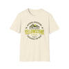 Yellowstone Is Calling T-Shirt | Vintage National Park Graphic Tee | Outdoor Adventure Shirt | First Rise Outfitters in Natural