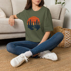 Sunset forest silhouettes T-Shirt