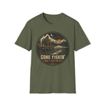 Gone Fishin’ Don’t Look For Me Shirt | Bigfoot Fishing Graphic Tee — thumbnail 5