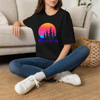 Sunset Pine Silhouettes T-Shirt