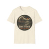 Gone Fishin’ Don’t Look For Me Shirt | Bigfoot Fishing Graphic Tee in Natural
