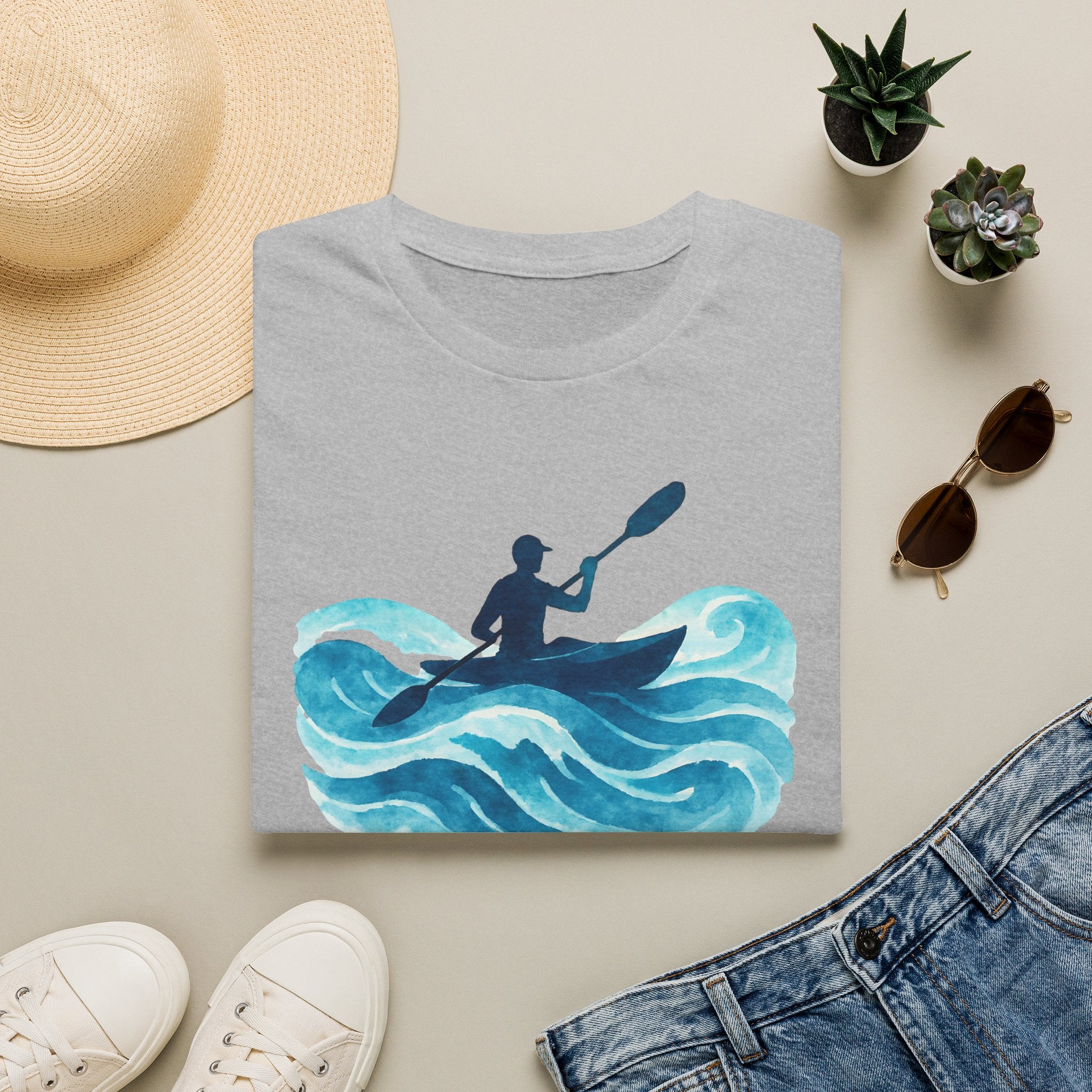 Paddling Through Waves T-Shirt