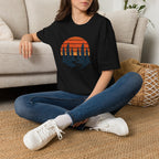 Sunset forest silhouettes T-Shirt