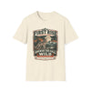 Answer the Call of the Wild Wolf Tee | Wildlife Heritage Shirt in Natural