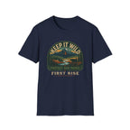 Keep It Wild Mountains T-Shirt | Outdoor Nature Conservation Graphic Tee