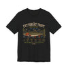 Cutthroat Trout Anatomy T-Shirt | Vintage Fly Fishing Shirt | Native Trout Field Guide Tee in Black