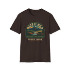 Keep It Wild Mountains T-Shirt | Outdoor Nature Conservation Graphic Tee