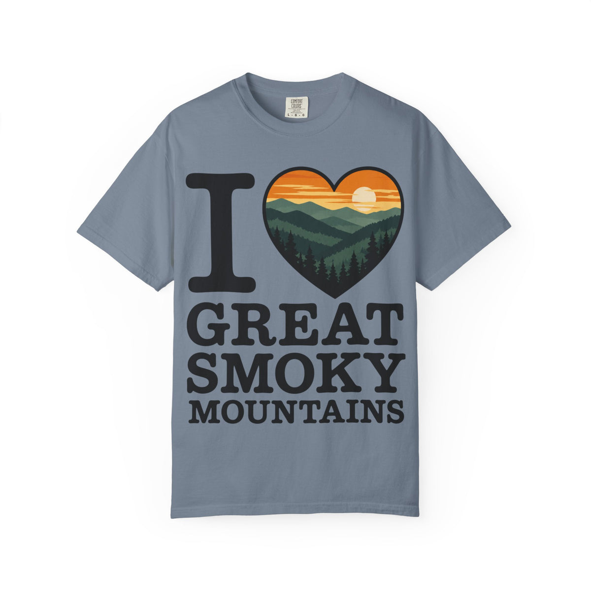 I Heart Great Smoky Mountains Shirt | Great Smoky Mountains National Park Tee | Smoky Mountains T-Shirt | Tennessee North Carolina Hiking Gift