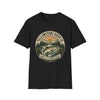 Yellowstone River Fishing Shirt | Vintage Trout Tee | First Rise Outfitters in Black