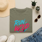 Neon Run Wild Typography T-Shirt