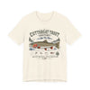 Cutthroat Trout Anatomy T-Shirt | Vintage Fly Fishing Shirt | Native Trout Field Guide Tee in Natural
