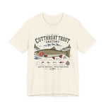 Cutthroat Trout Anatomy T-Shirt | Vintage Fly Fishing Shirt | Native Trout Field Guide Tee — thumbnail 5