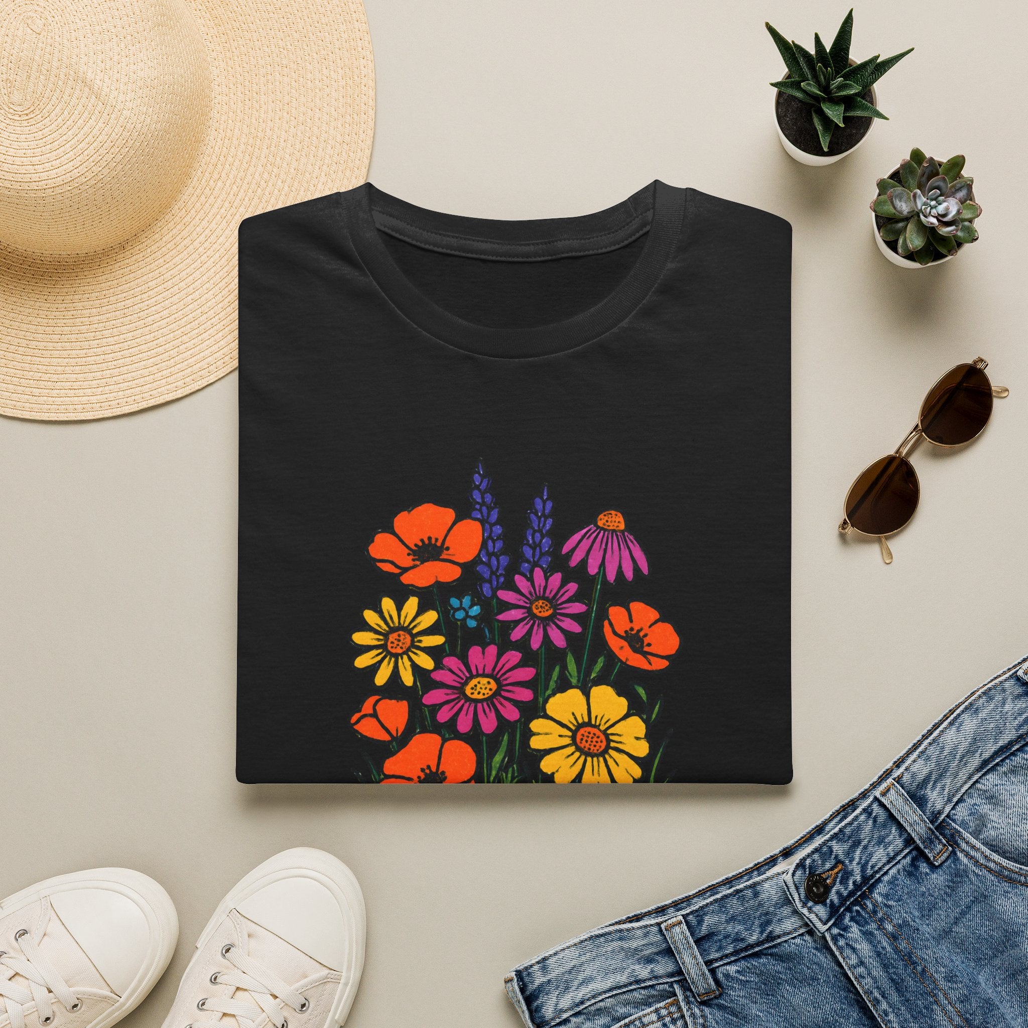 Colorful Flower Bouquet T-Shirt