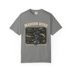 Madison River Montana T-Shirt | Vintage River Mileage Fly Fishing Tee — thumbnail 3