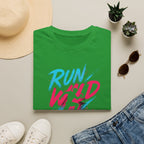 Neon Run Wild Typography T-Shirt