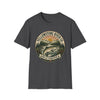 Yellowstone River Fishing Shirt | Vintage Trout Tee | First Rise Outfitters in Dark Heather