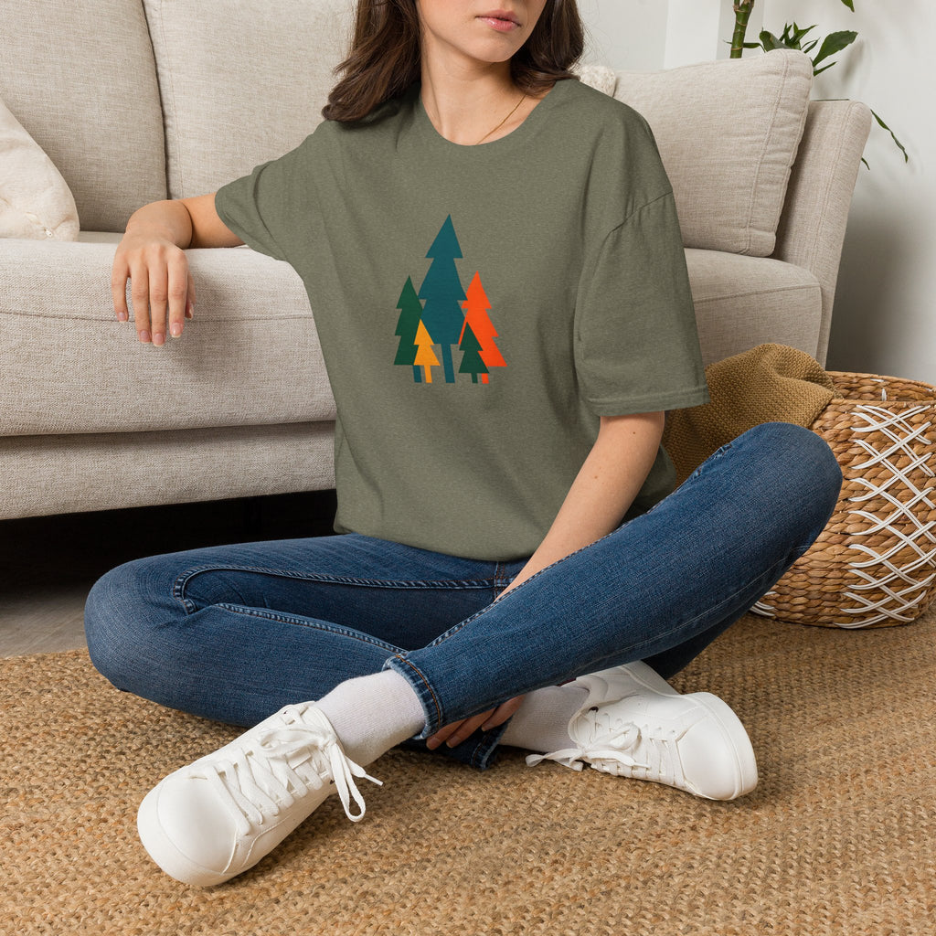 Colorful pine trees T-Shirt