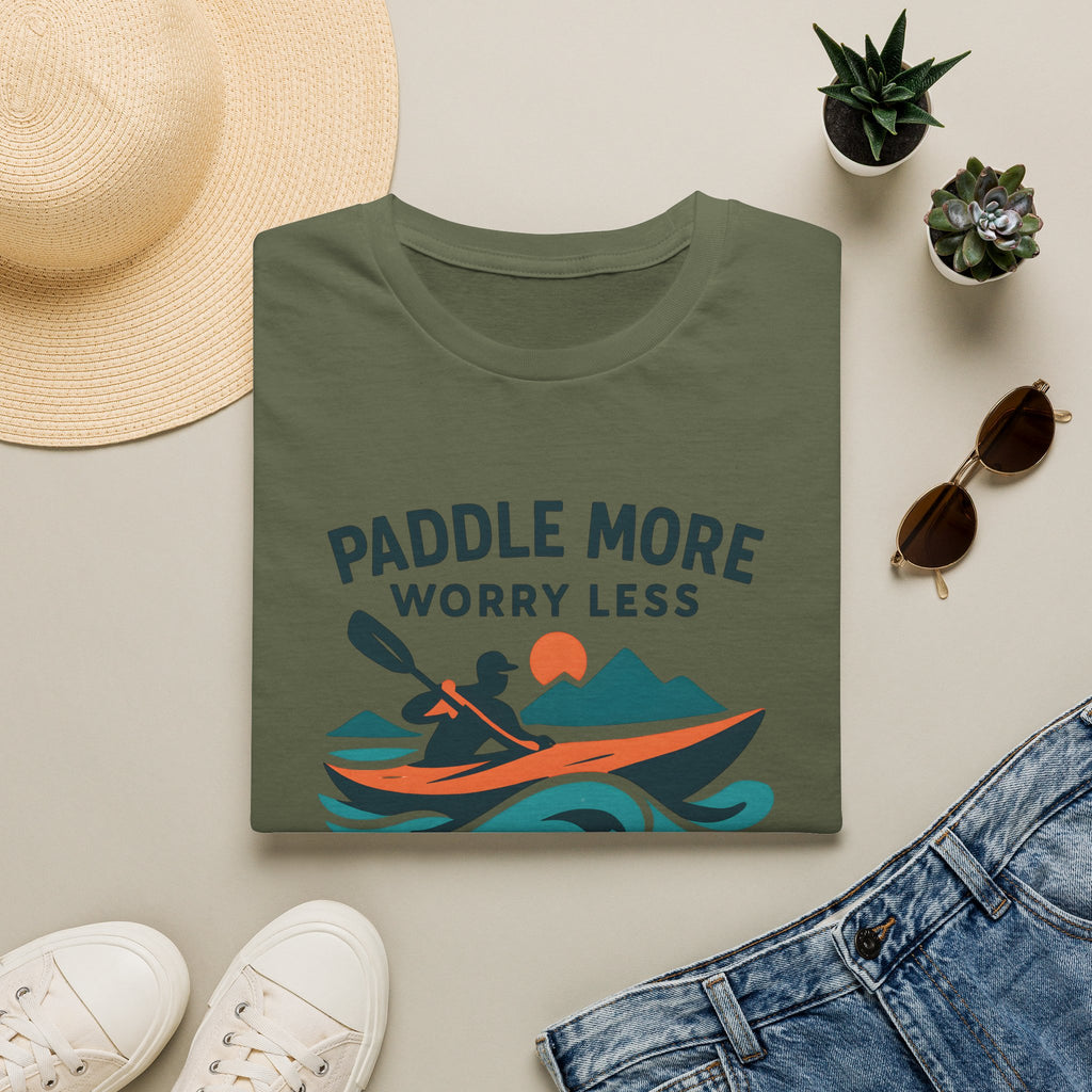 Paddle More Worry Less T-Shirt