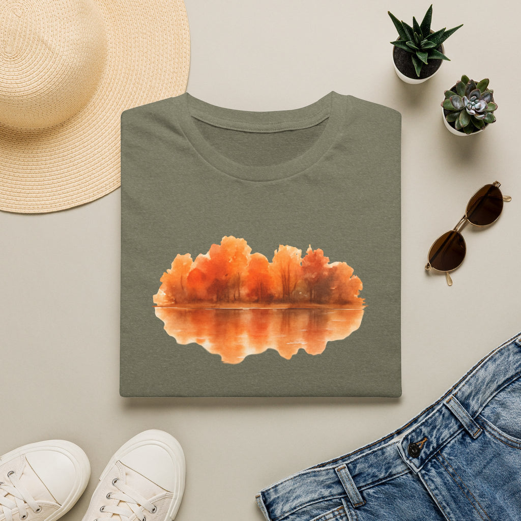 Autumn Lake Reflection T-Shirt