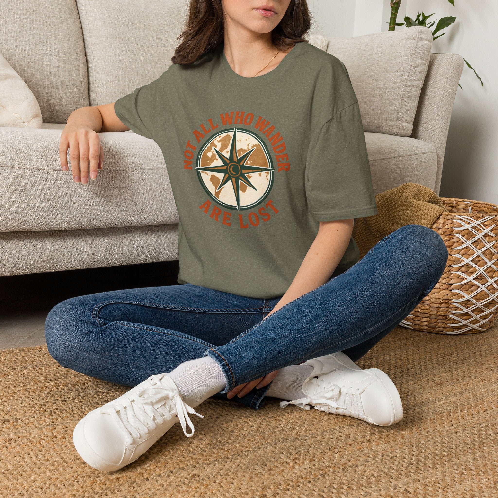 Compass Rose Globe T-Shirt