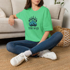 Stay Wild Mountain Emblem T-Shirt