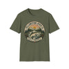 Yellowstone River Fishing Shirt | Vintage Trout Tee | First Rise Outfitters in Military Green