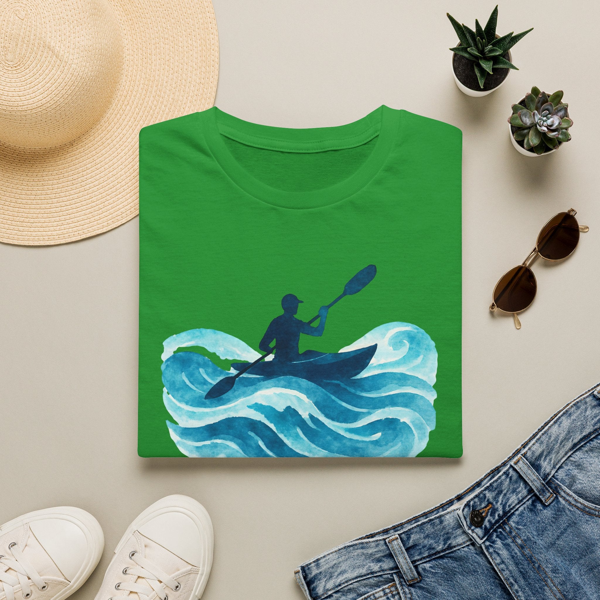 Paddling Through Waves T-Shirt