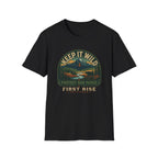 Keep It Wild Mountains T-Shirt | Outdoor Nature Conservation Graphic Tee