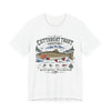 Cutthroat Trout Anatomy T-Shirt | Vintage Fly Fishing Shirt | Native Trout Field Guide Tee in White