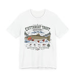 Cutthroat Trout Anatomy T-Shirt | Vintage Fly Fishing Shirt | Native Trout Field Guide Tee — thumbnail 3