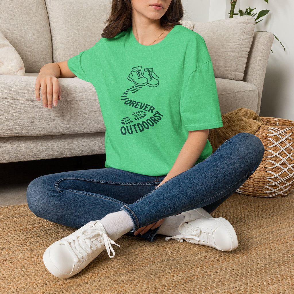 Boots with Footprints T-Shirt