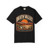 Death Valley National Park T-Shirt | Vintage Desert Sunset Graphic in Black