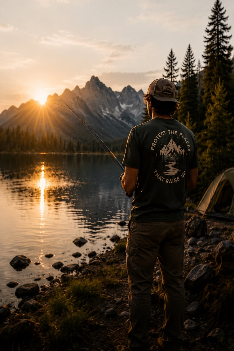 First light on cold water